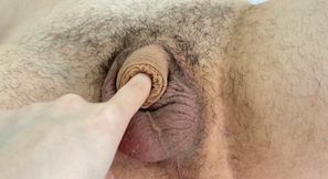 Hey stepdad, your dick is the smallest in the world, I've never seen anything like it. hot cumshot