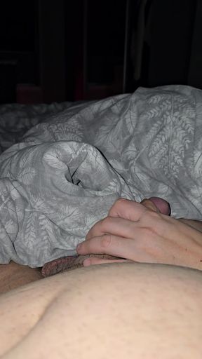 MILF Swedish step mom caught handjob step son big dick