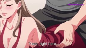 Secret Night with My Roommate Gets Interrupted by Stepsis - Anime Hentai, ENG Sub