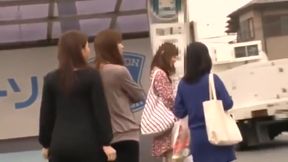 Naughty Japs Ride &amp; Slip on the Rails