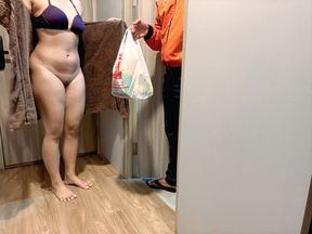 Desperate to undress in front of stepbrother gofood