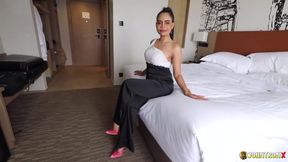 JohnTronX - Sexy amateur Thai babe gets fucked in every hole in POV