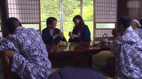 Japanese MILF Takes on a Crowd After NSPS-810's Intervention