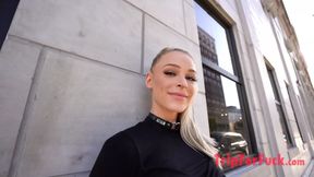 Blonde super beauty! hot body and sexy tan lines