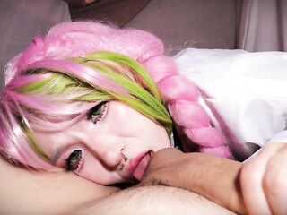 Mitsuri Cosplay – Cute Asian Whore Rough Banged by Big Dong & Creampie