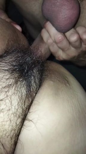 eating my Japanese coworker's hairy pussy