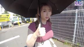 Bouncing I Cup Takeover as a Bold Beauty Rides Deep in the Open Air Ep 1