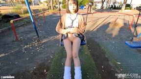 Outdoor Japanese amateur creampied