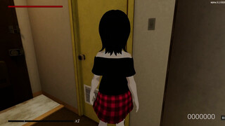 Une petite japonaise exhibitionniste perverse se ballade nue dans la rue