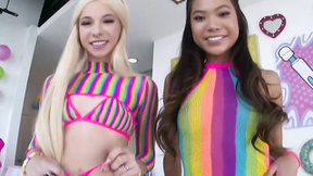 ”Tiny Teens Vina & Kenzie Whorese Around”