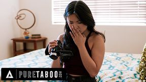PURE TABOO Shocked Lulu Chu Discovers BDSM Sex Tape From Neighbors Seth Gamble &amp; Kimmy Kimm