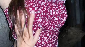 A stranger wants to touch my pussy in a dark place