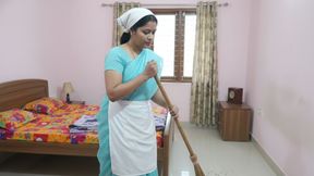 Young Malik wild fantastic sex with Maid, First time hard sex with Maid