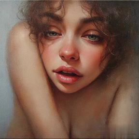 Watch How an Oil Painting Girl Comes to Life in This Captivating Movie Art Video