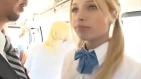 Yellow Fever Bus Stop Blowout: Teacher's Pet Gets Creamed