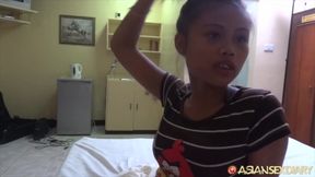 AsianSexDiary Petite Filipina stretched out by big dick in hotel room