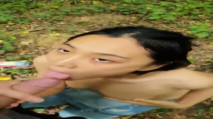 June Liu Swallows A Cumload In The Forest FULL HD #Public #BlowJob #Deep Throat #Hardcore