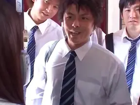 Young Japanese Wife Enslaved by Student in Humiliating Sex Adventure