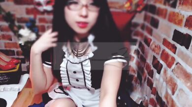 Hentai maid seduces her master.