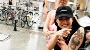 Public Flashing In The City And Double Deepthroat Watch Part 2 Streamvid.net With Rae Lil Black, Kate Truu And Rae Lil