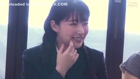 Busty Asian Milf Takes Huge Black Cock on Cam