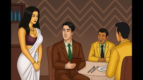 Tamil aunty threesome with teen boys rough pussy pounding on cheating housewife