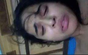 Lucky Guy Watches as Sexy Girl Uses Lollipop for Anal and Vaginal Play at