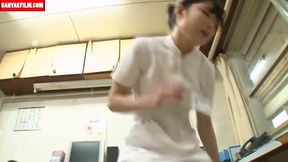 Naughty Nurse Orgy in Scrubs and Stockings