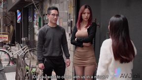 Bad Bad and Her Lover Spend a Weekend with Her Friend and Her Boyfriend.