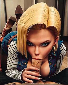 NEON DREAMS - TRAINING WITH ANDROID 18