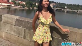 ”Asian girl gets her mouth & snatch banged after lovely date”