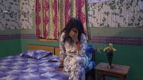 Amateur Indian Bhabhi Making Love with Next Door While Husband Away