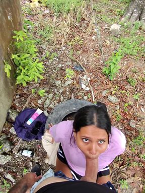 I Wanted to Suck His Dick and Have Him Fuck Me in Outdoor, I Really Like That