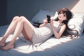 AI Generated Cartoon content, Uncensored video of 18 Year old Anime Girl, 3D Cartoon on closeup by Kiidzy Animates