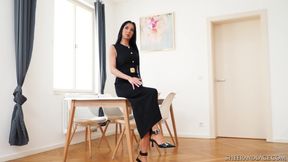 Hairy Czech Vietnamese Girl in Stockings Bts