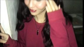 Beautiful Latina loves to eat her stepbrother's delicious cock - Porn in Spanish