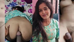 beautiful indian girl fuked doggy style