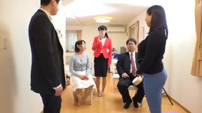 Japanese Couples Swap Ups leurs Game Night