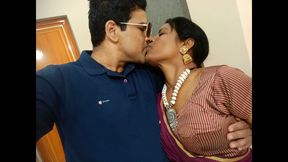 Beautiful Indian Bhabhi Hot Blowjob and Rough Fucking with Young Brother in Law- Every angle Hard Sex