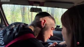 Busty Japanese tourist gets fucked by inked Euro guy