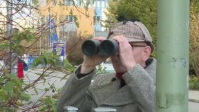 Sex Lucky Listig Blonde Sucking Cock Wild