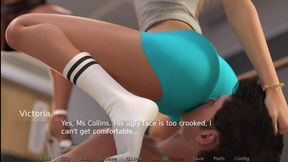 Naughty Student's Wild Punishment: Teacher and Classmate Team Up for Sexy Panty-Sniffing Discipline